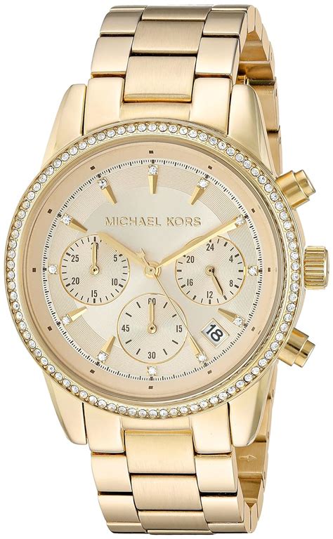 Michael Kors Women's Ritz Gold